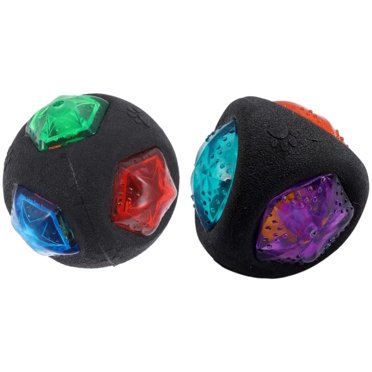 BEGHT 1/2Pcs Funny Heavy Dutyball,Indestructible Squeaky Dog Toys, Tough Dog Chew Toys For