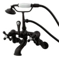 thumbnail image 4 of Kingston Brass Vintage Adjustable 3-3/8 - 10 Center Wall Mount Clawfoot Tub Fill, 4 of 4