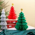 thumbnail image 4 of 12 Piezas de Adornos Colgantes de Papel en Forma de Panal para Árbol de Navidad, Adornos Colgantes para Mesa, Decoración Navideña para Festivales y Árboles de Navidad A, 4 of 10