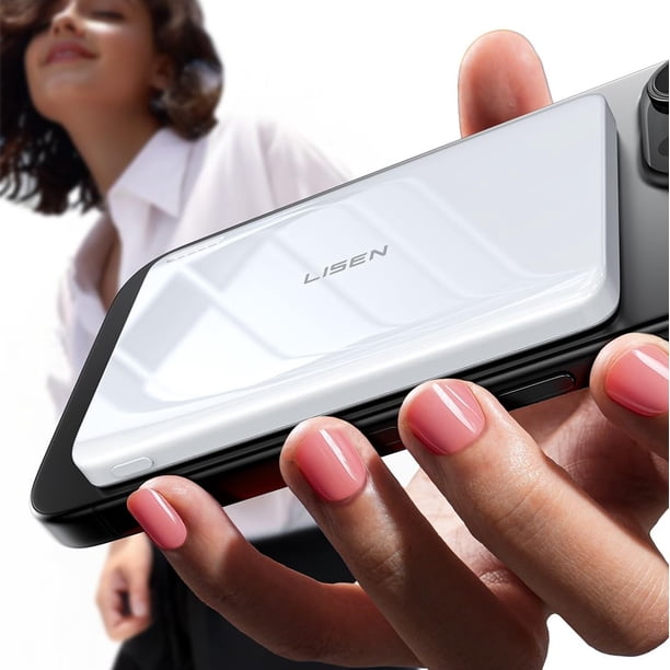 Cargador portátil LISEN MagSafe 5000mAh para iPhone 17