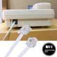 thumbnail image 5 of Sakiika 25 Ft RJ11 Telephone Extension Cord, 6P4C Standard Male to Male Plugs, Compatible with 2/4 Wire Landline Phone System for Home Office, 5 of 6