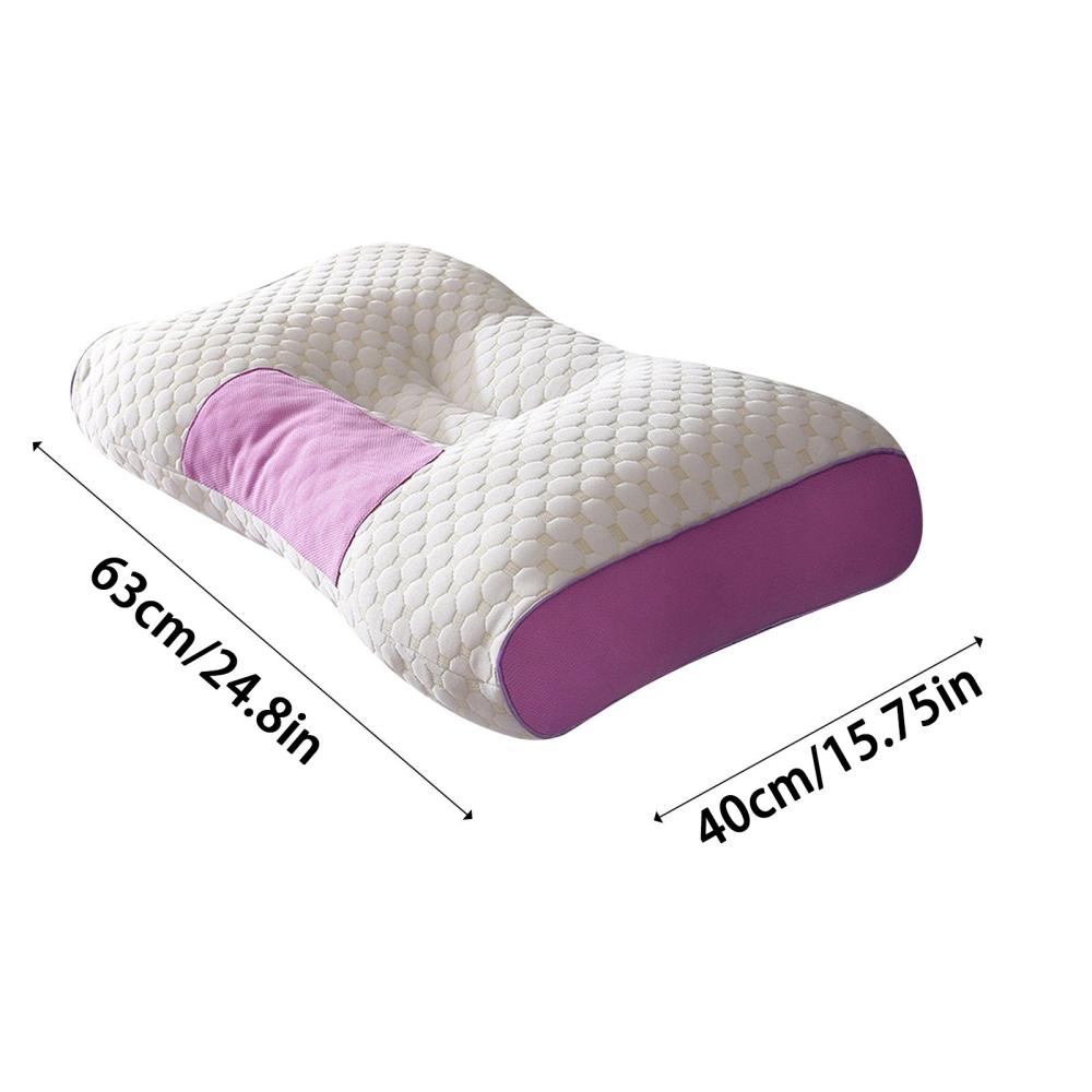 Soft And Non Collapsing Core Protects The Cervical Spine And Helps Sleep.Adult And Student Household Massage