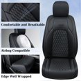 thumbnail image 3 of Fundas de Asiento Delantero Coverado para Toyota Tundra 2014 a 2021 Piel Sintética Impermeable, 3 of 5