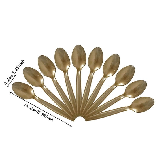 NSESSHome 10Pcs Disposable Spoons for Autumn Party Decorations and Thanksgiving Party Decorations, Thanksgiving Party Supplies, Thanksgiving Decoration Disposable Paper Cup Banquet Party