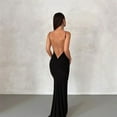 thumbnail image 3 of PUYEEJJ Vestidos for Mujer 2023 Trabajo Casual Manga Larga Con Cinturón Fiesta Bodycon Vaina Lápiz Vestido, 3 of 5