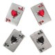 thumbnail image 3 of 2 Pairs Rhinestone Poker Card Earrings for Women Novelty Spade Heart Poker Earrings Playing Card Piercing Jewelry for Women Girls, 3 of 3