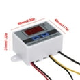 thumbnail image 4 of Labymos XH-W3001 Intelligent Digital Microcomputer Temperature Controller with LED-Display Mini Thermostat Switch Heating/Cooling Temperature Control, 4 of 8