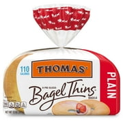 Thomas' Plain Bagel Thins, 8 Count, 13 oz Bag