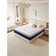 thumbnail image 2 of Full Mattress 12 inch, Memory Foam & Spring Hybrid Medium Comfort Full Size in a Box,Adult, 2 of 10