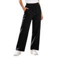 thumbnail image 3 of Diufon Sweatpants for Women Baggy Drawstring High Waist Fleece-lined Pants Fall Winter Warm Pants with Pockets, 3 of 7