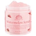 thumbnail image 5 of Watermelon Scrub, Organic Face & Body Salt Scrub, Perfect Gift for Women, Bath Scrub, Gently Exfoliating Scrub with Cleansing and Nourishing Properties 10 oz, 5 of 10