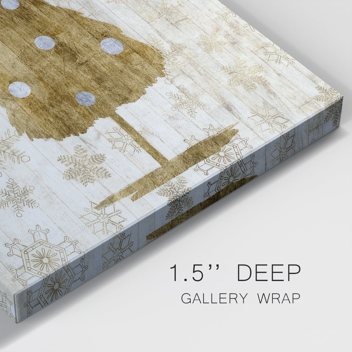 Sophisticated Christmas I- Gallery Wrapped Canvas