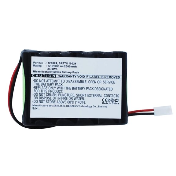 Batteries N Accessories BNA-WB-H9399 Medical Battery - Ni-MH, 12V, 2000mAh, Ultra High Capacity - Replacement for Fresenius BATT/110024 Battery
