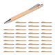 thumbnail image 3 of 35 Pcs Office and School Supplies Sustainable Pen Bamboo Retractable Ballpoint Pen Writing Tool(Blac, 3 of 5