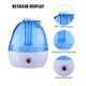 thumbnail image 2 of Humidificador de aire ultrasónico 2.5L Humidificador de escritorio para oficina en casa (azul), 2 of 6