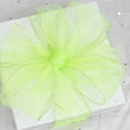 thumbnail image 6 of Joycrosso 4 Inch Key Lime Wired Organza Ribbon - 20 Yards Sheer Decorative Ribbon for Gift Wrapping, Wedding Decor, Christmas Tree, Crafts & DIY Projects, 6 of 6