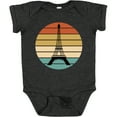 thumbnail image 3 of Inktastic Paris Eiffel Tower Retro Sunset Boys or Girls Baby Bodysuit, 3 of 5