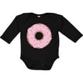 thumbnail image 3 of Inktastic Pink Donut with Sprinkles Boys or Girls Long Sleeve Baby Bodysuit, 3 of 5