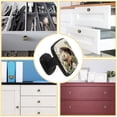 thumbnail image 5 of 4 Pcs Cabinet Handle Drawer Pulls Hedgehog Knobs with Screws Square Furniture Office Cabinet Knob Decoration, 5 of 7