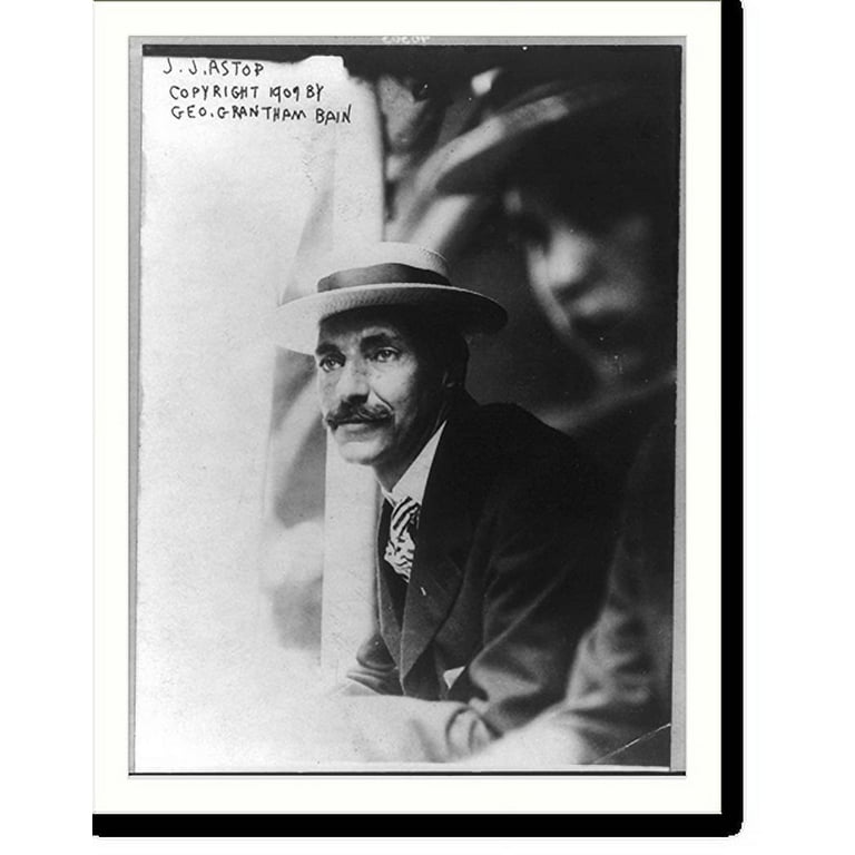 Historic Framed Print, [John Jacob Astor, 1864-1912], 17-7/8