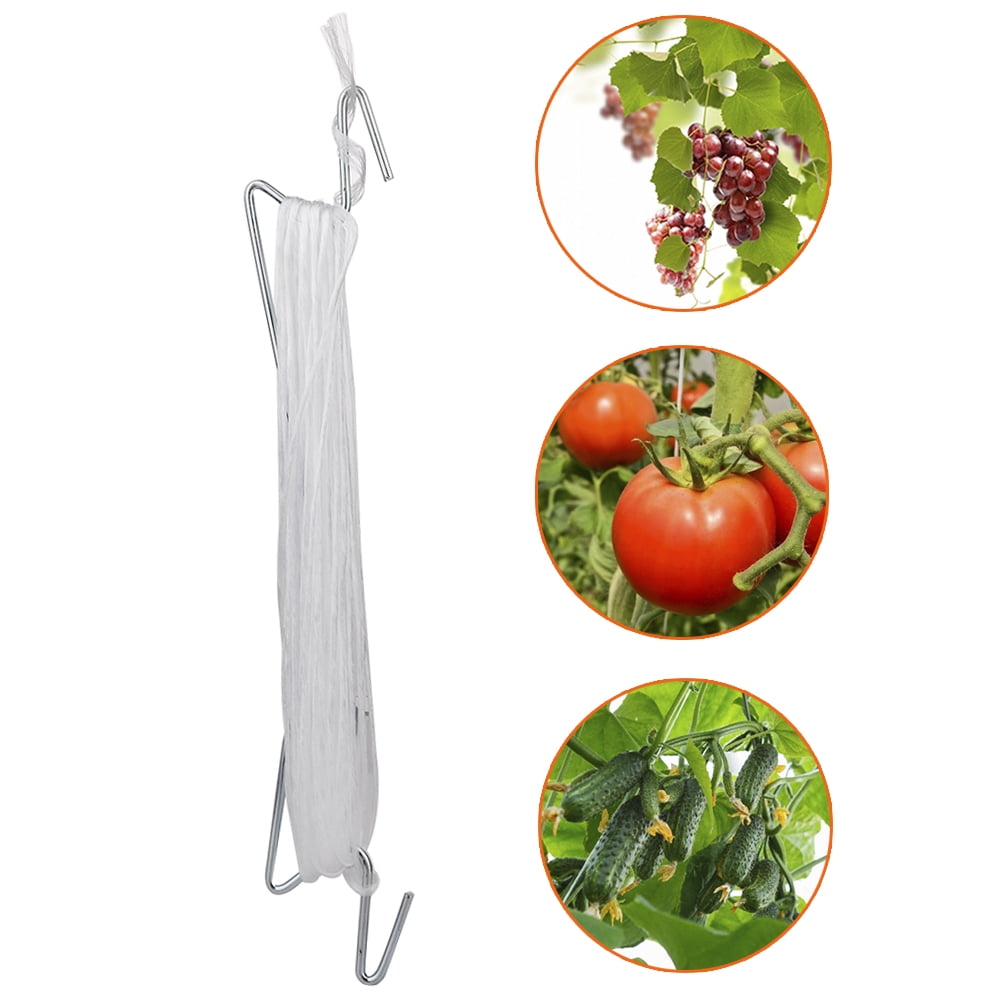 6 pcs Tomato Support J Hook Tomato Plant Holder Binder Vegetables Clamp