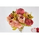 thumbnail image 3 of Matsuzay Flores artificiales de peonías elegantes para decoración de bajo mantenimiento, ramo de flores artificiales, flores falsas Flores artificiales, 3 of 6