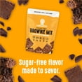 thumbnail image 6 of Lakanto Sugar Free Brownie Mix - Sweetened with Monk Fruit Sweetener, Keto Diet Friendly, Dutched Cocoa, High in Fiber, 3g Net Carbs, Gluten Free, Easy to Make (Pack of 1), 6 of 8