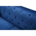 thumbnail image 7 of Glory Furniture Pompano Velvet Upholstered Sofa in Navy Blue, 7 of 7