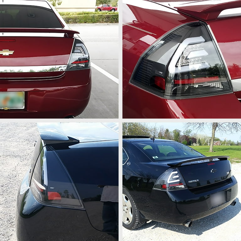 VIPMotoZ 2006-2013 Chevrolet Impala LED Tail Lights, Driver & Passenger Side