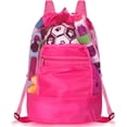 thumbnail image 1 of Bolsa para juguetes de playa (rojo rosa), 1 of 5