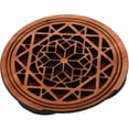 thumbnail image 3 of Guitar Wood Soundhole Cover Practical Block Feedback Buffer Guitar Feedback Reducer, 3 of 4