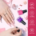thumbnail image 4 of Set de 12 esmaltes de uñas OpenLive con 10 colores, base y capa superior, 4 of 7