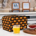 thumbnail image 6 of Picia Orange Pumpkin And Autumn Maple Print 4 Slice Toaster Cover , Toaster Protector Dustproof Kitchen Appliance Cover, Kitchen Appliance Dustproof Protector, 6 of 7