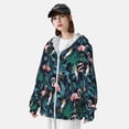 thumbnail image 3 of Lsque Flamingos And Birds UPF 50+ Lightweight Sun Protection Men's Women's Long Sleeve Shirt, Hoodie Performance -XX-Large, 3 of 9