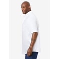 thumbnail image 3 of KingSize Men's Big & Tall Short-Sleeve Wrinkle-Free Everyday Oxford, 3 of 6