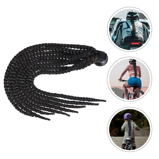 Raindrops 2Ud Adorno Para Casco De Motocicleta Con Textura Y Material Suave Negro
