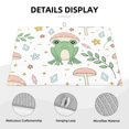 thumbnail image 4 of Kdxio Frog and Mushrooms for Dish Drying Mat,24*18 inch Absorbent Dish Drainer Kitchen Counter,Large Size Dish Drying Pad for Countertops,Draining Racks, 4 of 9