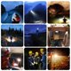 thumbnail image 5 of 5 faros LED de seis modos, faros delanteros impermeables recargables por USB para acampar y caminar al aire libre, 5 of 5