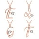 thumbnail image 4 of Collar Con Colgante De Letra Letra Personalizada A-Z Collar Con Colgante Minimalista Joyería Femenina Noticed AP007444-02, 4 of 6