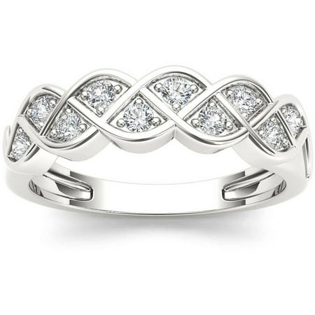 Imperial 1/4 Carat T.W. Diamond 10kt White Gold Fashion Ring