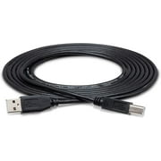 Hosa USB-215AB Type A to Type B High Speed USB Cable, 15 Feet