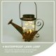 thumbnail image 5 of 1 lámpara solar decorativa para jardín, exterior, impermeable, para patio., 5 of 6