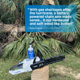 thumbnail image 5 of HART 40V 16 inch Supercharge Battery-Powered Brushless Chainsaw Kit, (1) 4.0 Ah Lithium-Ion Battery, 5 of 19