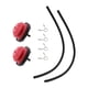thumbnail image 2 of Kit de 2 de cebado para cortacésped, repuesto de rendimiento para reparación de equipos de jardinería, color negro y rojo, para AV520, 2 of 8