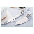 thumbnail image 5 of RONYOUNG 2-Piece Stainless Steel Cake Serving Set with Lace-Wrapped Acrylic Handles, 5 of 5