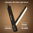 thumbnail image 4 of INKEE INKEE GC12 Inflatable LED Light Stick, 12W Dual-Color Temperature 2700K-6500K, IP66 Waterproof, Magnetic Mount, Built-in Battery, Includes Magnetic Ballhead and Accessories, 4 of 6