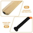 thumbnail image 2 of HLONK 1 Set of Handheld Baseball Bat Practical Plastic Baseball Bat Stylish Plastic Stick for Baseball Sports Bat, 2 of 8