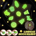 thumbnail image 1 of Squishy Fidget Toys Kawaii Squeeze Luminous Mini Animal Soft Cute Gift Glow in the Dark Stress Relief Party Favors for Kid heqiyong LED, 1 of 2
