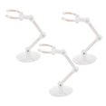 thumbnail image 4 of 10pcs Action Figure Stand Plastic Action Figure Display Holder Mini Doll Model Support Stand Easy Assembly, 4 of 8