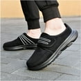 thumbnail image 7 of Earlde Men's Women's Winter Warm Slippers with Fuzzy Plush Lining Slip on House Shoes with Indoor Outdoor Anti-Skid Rubber Sole, 7 of 7